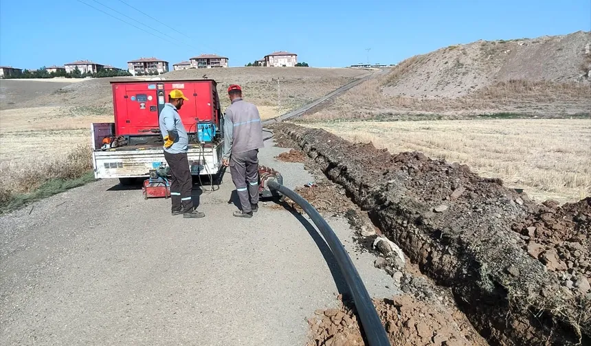 İKİ BÖLGEYE YENİ SU HATTI