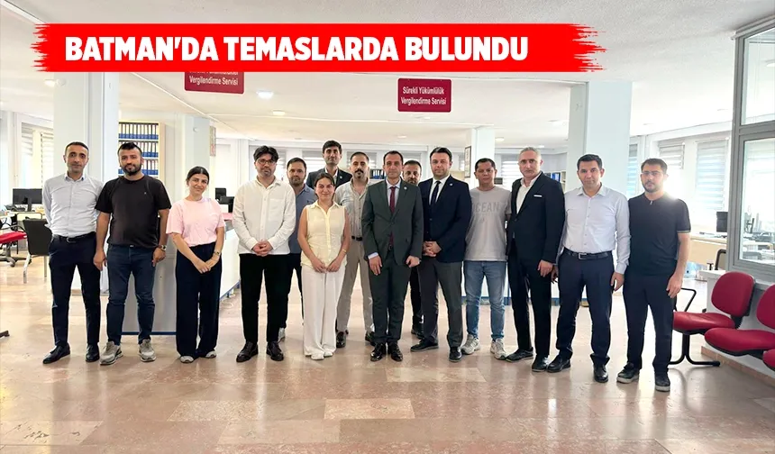 Kariyer Büro Sen Genel Başkanı Akgül, Batman'daydı