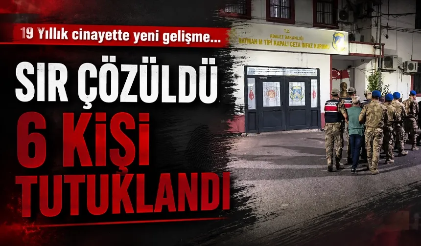 19 Yıllık cinayette yeni gelişme…
