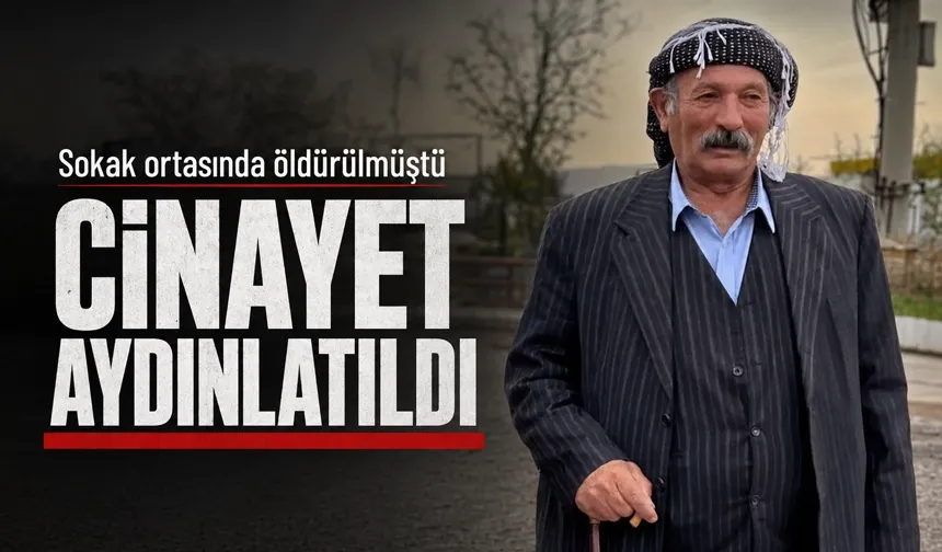 BATMAN'DA CİNAYET AYDINLATILDI