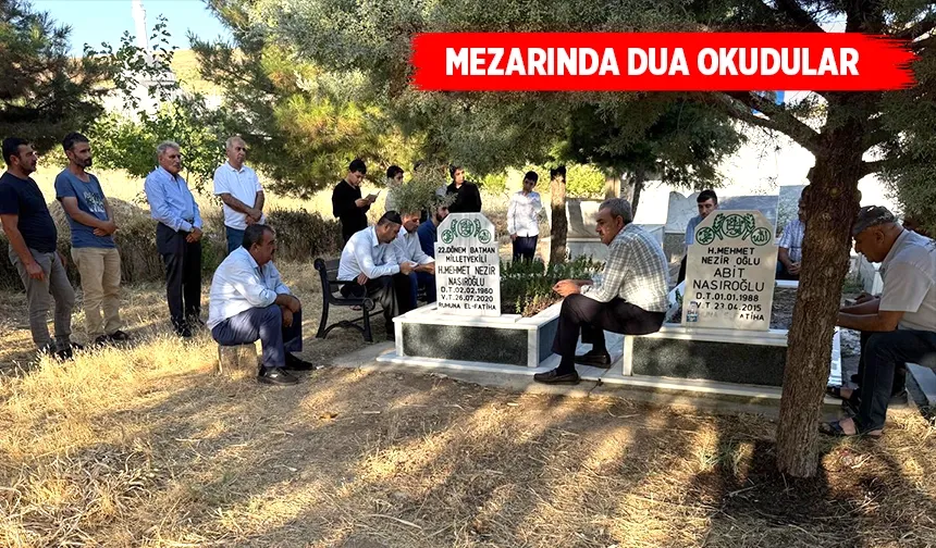 MEZARI BAŞINDA ANILDI