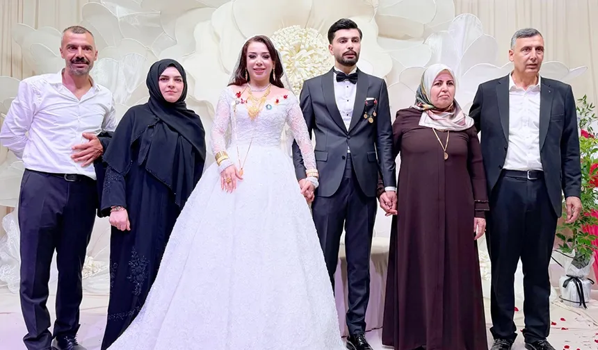 Orpak ve Gözala ailelerinin mutlu günü