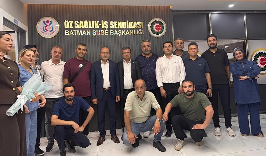 Öz Sağlık-İş yönetiminden Batman’a çıkarma