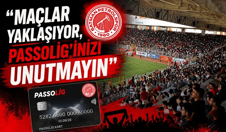 Petrolspor’un ses ve anons sorumlusu Öztoprak, taraftarları Passolig’e davet etti