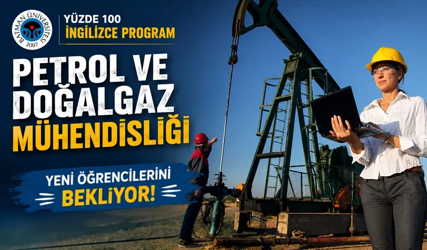 Petrol ve Doğalgaz Mühendisliği yeni öğrencilerini bekliyor