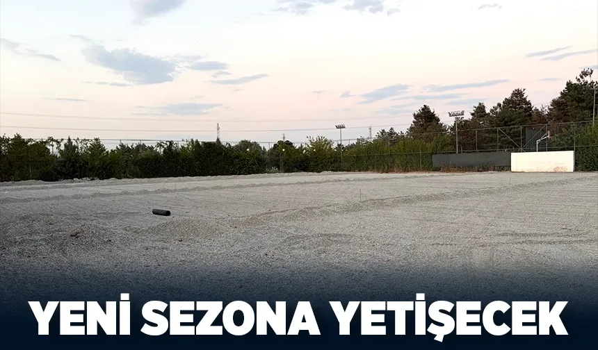 Petrolspor'un antrenman sahasında çalışmalar hızlandırıldı