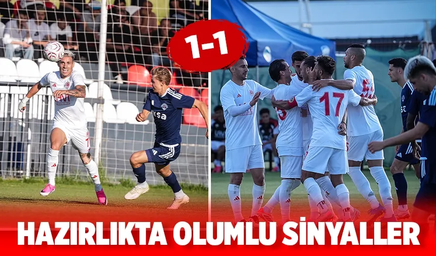 Petrolspor, hazırlık maçında Kasımpaşa ile berabere kaldı
