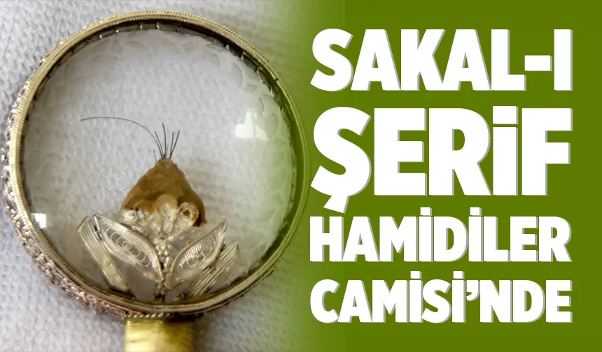 Aşk-ı Nebi gecesi ve Mukaddes emanetler ziyareti bu camide yapılacak