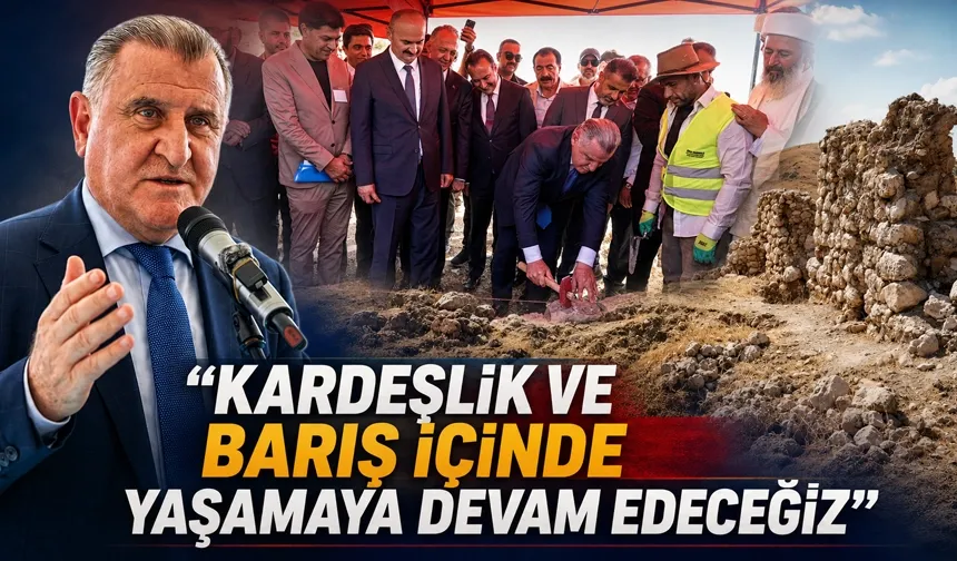 “KARDEŞLİK VE BARIŞ İÇİNDE YAŞAMAYA DEVAM EDECEĞİZ”