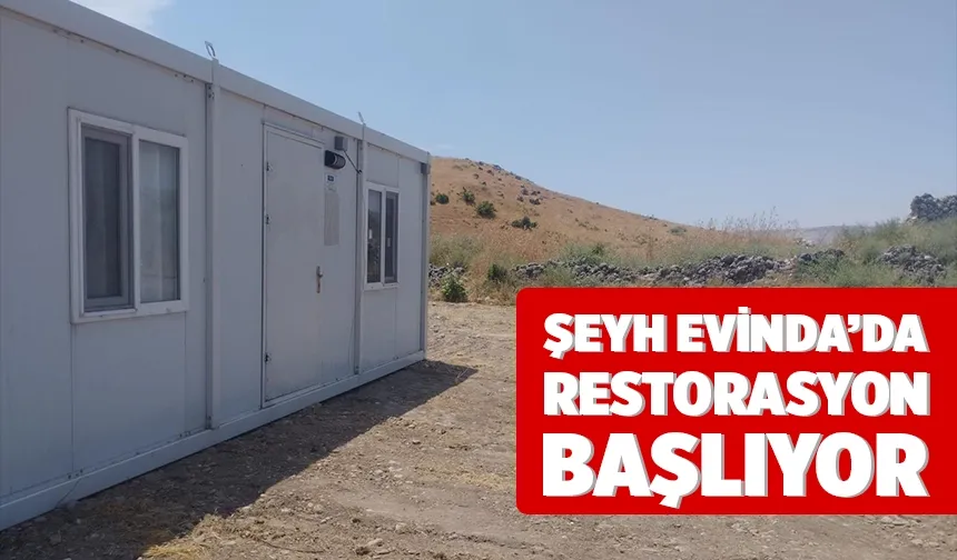 Ezidilerin kutsal ziyaretgahında restorasyon