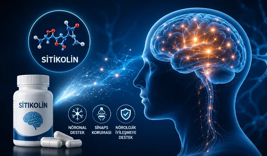 Sitikolin, nörolojik iyileşme sürecinde destekleyici rol oynuyor