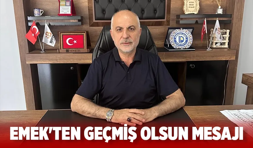 Depoları yanan esnafa geçmiş olsun mesajı yayımladı