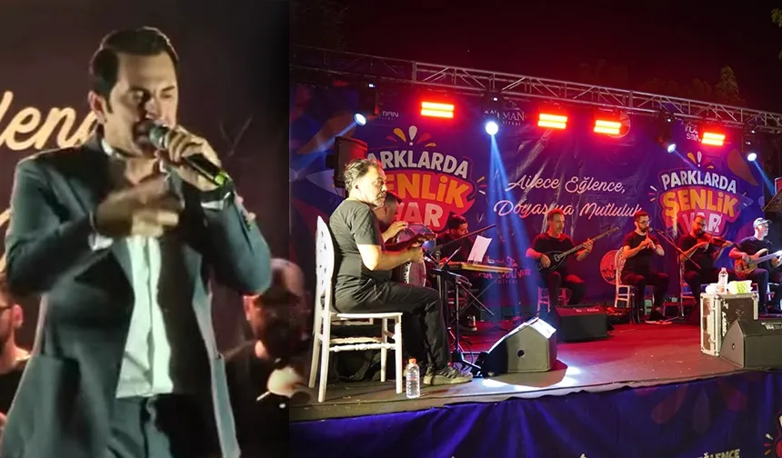 Park şenliğinde Öztoprak’la coştular