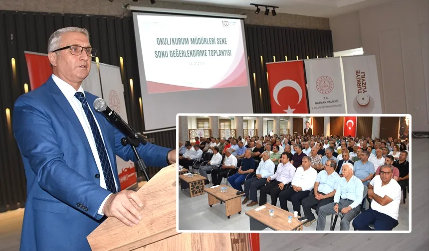 MİLLİ EĞİTİM’DE SENE SONU DEĞERLENDİRMESİ