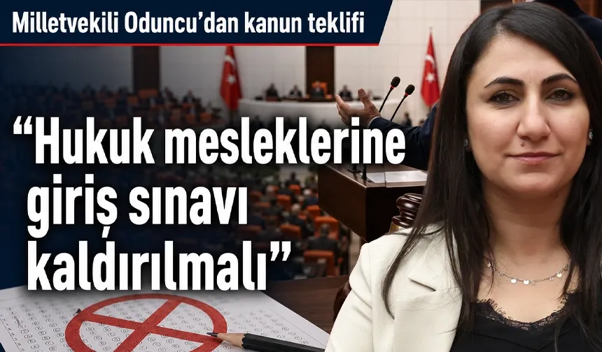 “Hukuk mesleklerine giriş sınavı kaldırılmalı”