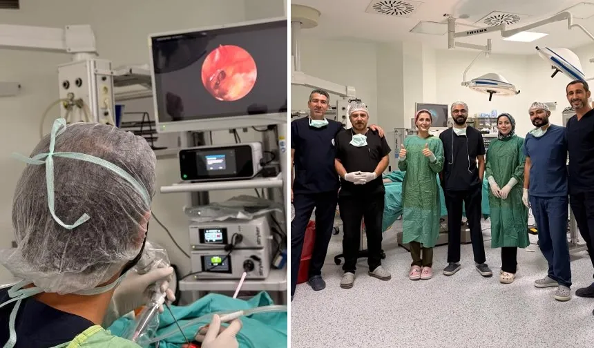 Kurtalan Devlet Hastanesinde ilk kez endoskopik timpanoplasti ameliyatı yapıldı