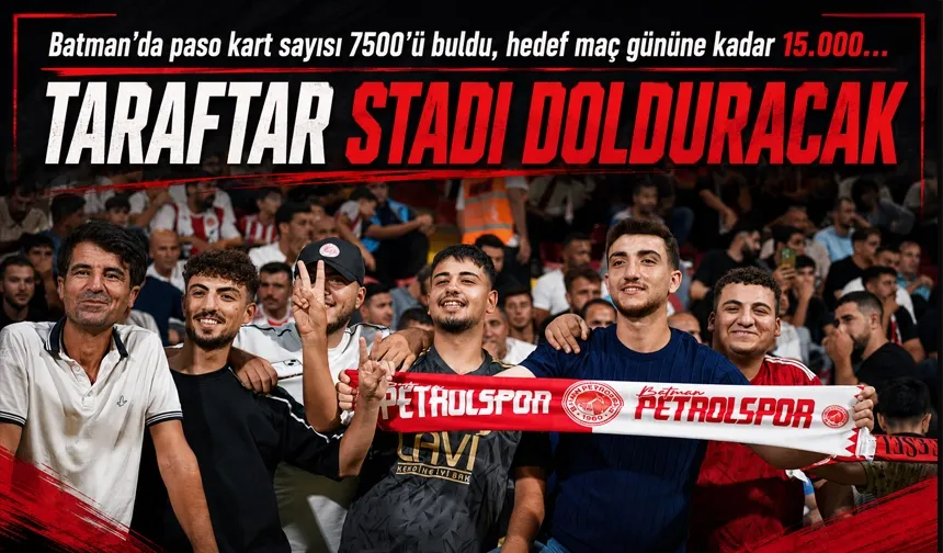 Batman’da passo kart sayısı 7500’ü buldu!