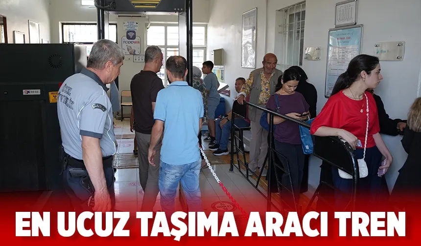 Yaz döneminde demir yolu taşımacılığında yolcu sayısı arttı