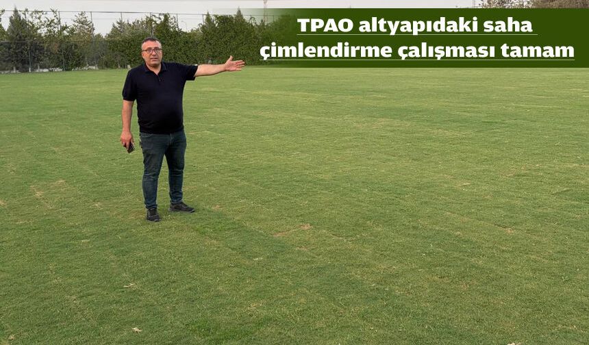 PETROLSPOR’UN ANTRENMAN SAHASI HAZIR