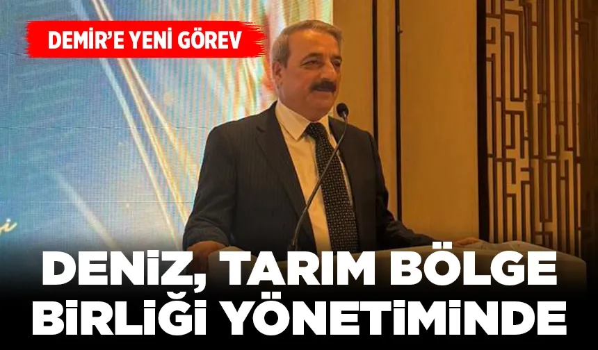 DEMİR, TARIM BÖLGE BİRLİĞİ YÖNETİMİNDE