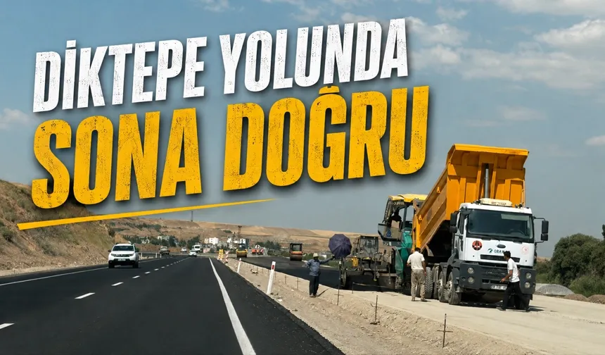 10 Yıldır yapımı süren Diktepe geçiş yolu nihayet tamamlanıyor