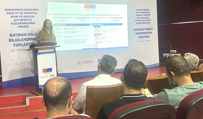 Gençlik ve Spor Bakanlığı, Batman’da projesini tanıttı