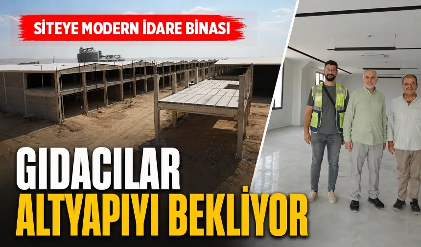 171 İşyeri kapasiteli Gıda Toptancılar Sitesi’nde hedef altyapıyı bitirmek