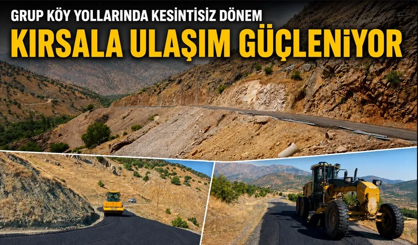 KIRSALA ULAŞIM GÜÇLENİYOR