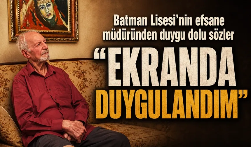 Batman Lisesi’nin efsane müdüründen duygu dolu sözler
