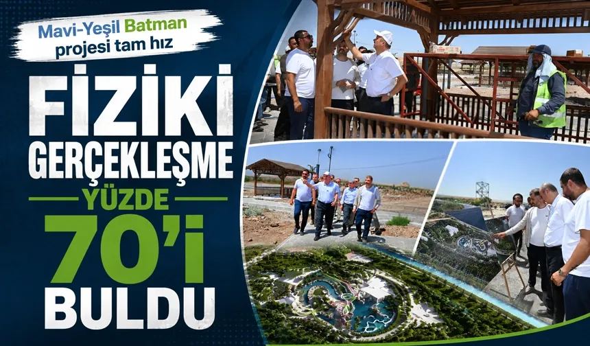 Mavi-Yeşil Batman projesi tam hız
