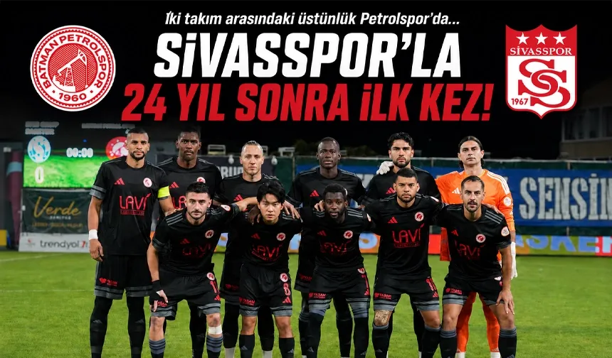İki takım arasındaki üstünlük Petrolspor’da…