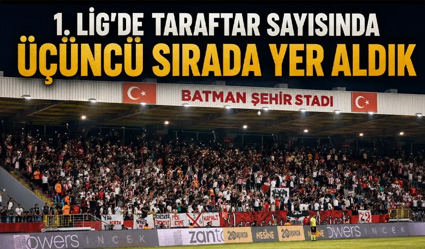 Passo uygulamasına rağmen 8.846 Batman taraftarı tribündeydi