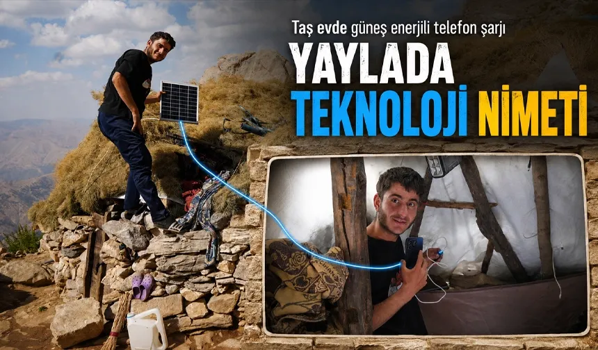 YAYLADA TEKNOLOJİ NİMETİ