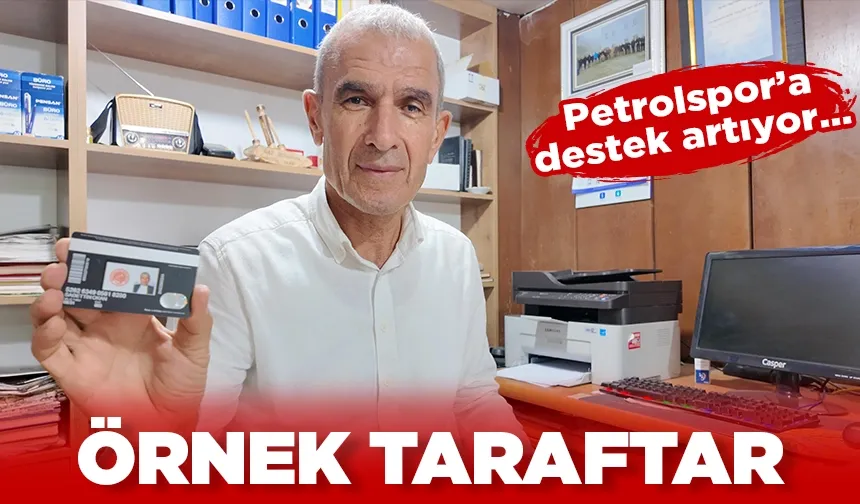 Petrolspor’a destek artıyor…
