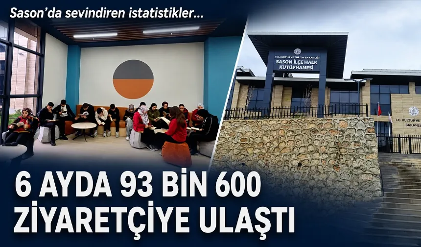 Sason’da sevindiren istatistikler…