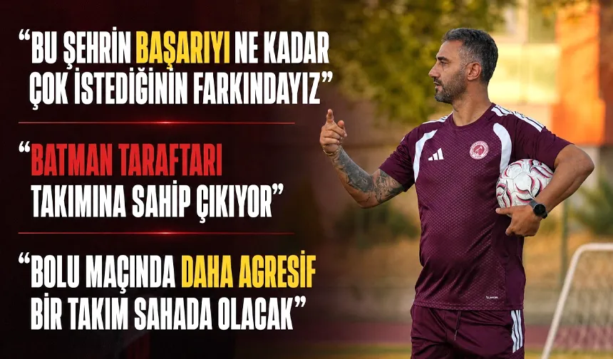 Petrolspor Teknik Direktörü Şahin’den Çağdaş’a özel açıklamalar