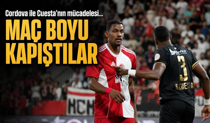 Cordova ile Cuesta’nın mücadelesi…