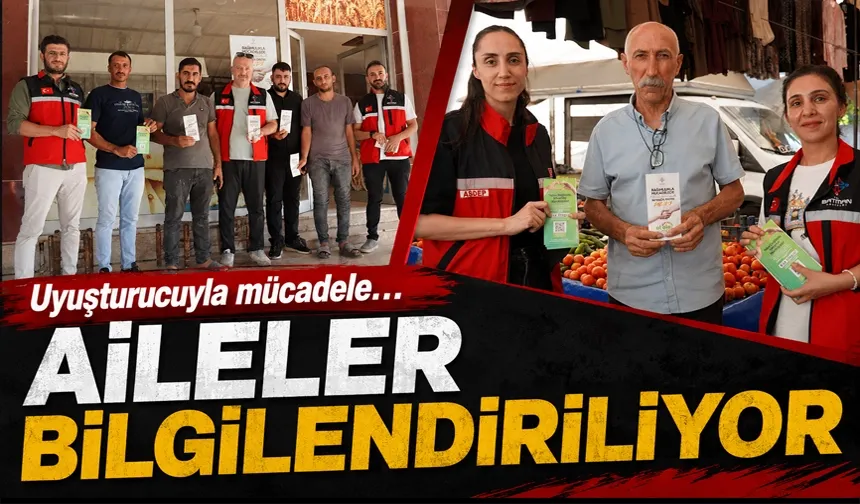 Batman'da uyuşturucuyla mücadele…