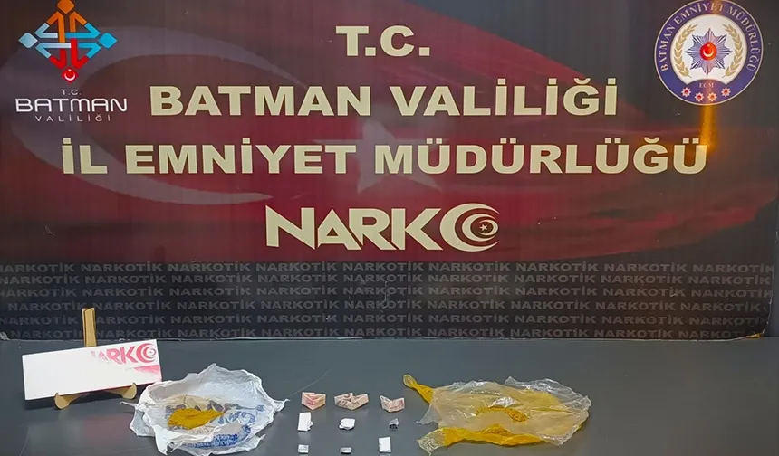 UYUŞTURUCU OPERAYONU! 5 TUTUKLAMA