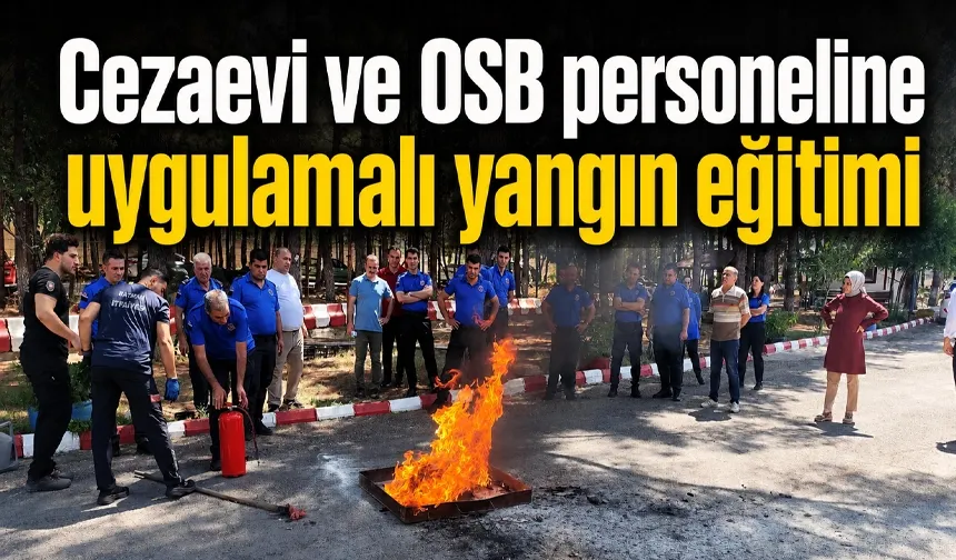 TEKSTİL ÇALIŞANLARINA YANGIN EĞİTİMİ