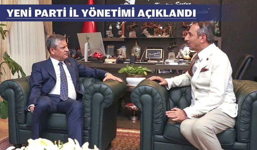 İŞTE YENİ PARTİ'NİN BATMAN YÖNETİMİ