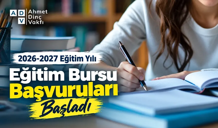 Eğitim bursu başvuruları başladı