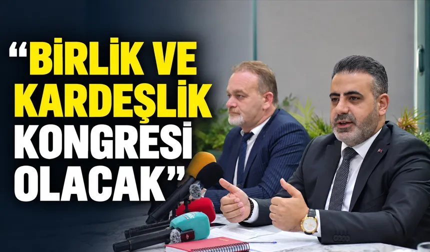 MHP İl Başkanı Çetin, kongre öncesi basın mensuplarıyla bir araya geldi