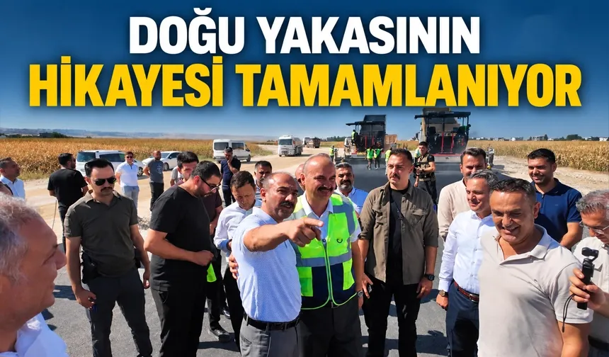 Necat Nasıroğlu Bulvarı’nda 2’inci etap asfalt serimi başladı
