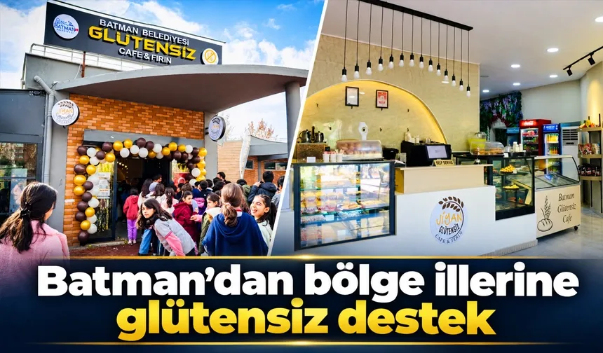 Batman’dan bölge illerine glütensiz destek