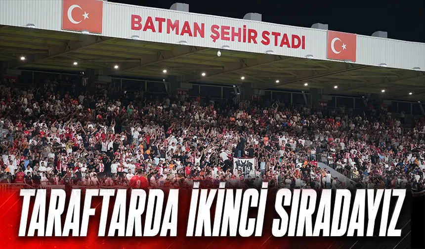 Petrolspor, TFF 1. Lig'de seyirci rakamlarında ikinci sırada
