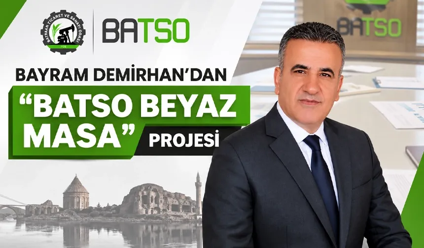 Demirhan’dan ‘BATSO Beyaz Masa’ projesi