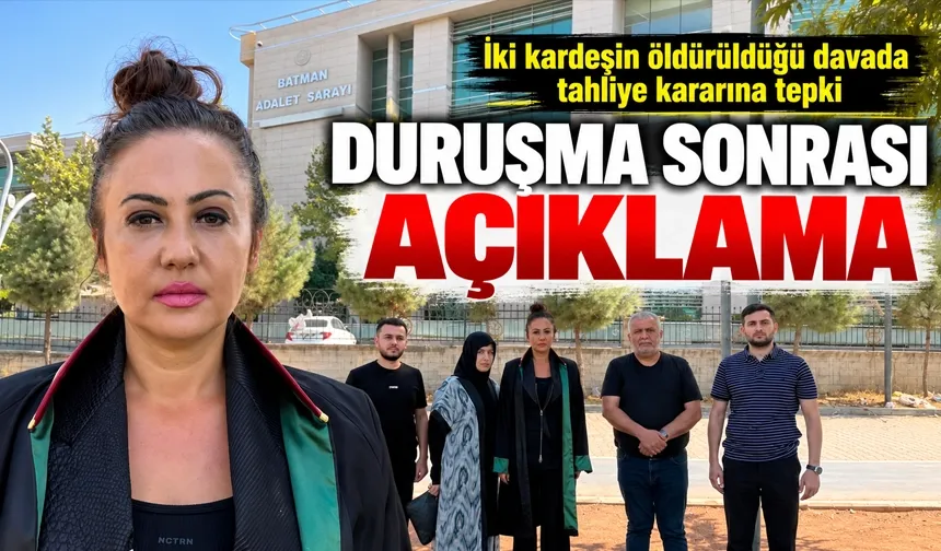 İki kardeşin öldürüldüğü davada tahliye kararına tepki
