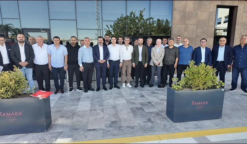 BATSO Başkan adayı Kurt, Batman Vakfı yöneticileriyle bir araya geldi