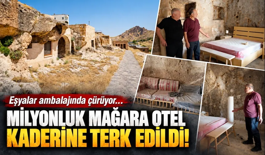 MİLYONLUK MAĞARA OTEL KADERİNE TERK EDİLDİ!
